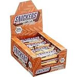 Snickers Hi Protein Peanut Butter Flavour Bar (12 x 57g) High Protein Snack with Caramel, Peanuts and Mild Chocolate - Contain 20g Protein