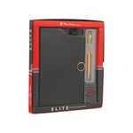 Pierre Cardin Elite Gift Set| Luxorious Satin Gold Finished Ball Pen & Premium Leather Diary with Magnetic Closure | Ideal for Rakhi, Festive & Corporate Gifting