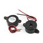 sourcingmap 2Pcs DC 6-15V HYD-2312 Active Electronic Alarm Buzzer Sounder