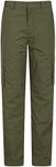 Mountain Warehouse Trek II Mens Trousers - Warm, Quick Dry, Lightweight, Elastic Waistband Cargo Pants, Fleece Lining, Easy to Pack Bottoms - for Hiking, Khaki, 40