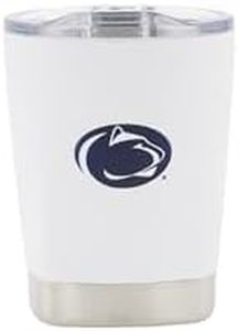 Decorvo NCAA 12 oz. Stainless Steel Tumbler - Perfect Wine Glass, Whiskey Glass for Game Day (Penn State)