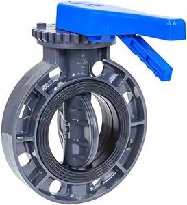IrrigationKing RKLV6B PVC Butterfly Valve, 6"