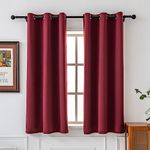Pickluc Blackout Curtain for Bedroom - Light Blocking, Heat Insulating, Noise Reducing - Thicker Fabric, Extra Fold, 2 Panels, 42Ince Wide and 54 Inch Length, Chocolate Brown