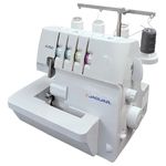 Jaguar Starter Overlocker Serger 435D, 3-4 Thread, Colour-Coded Threading, Differential Feed, 91W, LED Light, Includes Accessories.