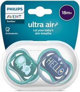 Philips Avent Ultra Air Pacifier, 18mths+, Firm Teat for Growing Teeth, SCF349/19