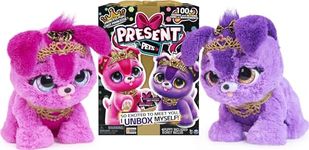 Present Pets, Princess Puppy Interactive Plush Toy with Over 100 Sounds and Actions (Style May Vary), Kids’ Toys for Girls Aged 5 and above