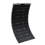 XINPUGUANG flexible solar panel 100W 12V Monocrystalline High efficiency Lightweight for RVs Boat Cabin (100W solar panel)