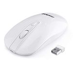 LeadsaiL Silent Wireless Mouse Wireless Laptop USB Mouse Cordless Rechargeable Portable Computer Mouse for HP/Dell Windows Laptop/Notebook/Desktop and Mac/MacBook/MacBook Air