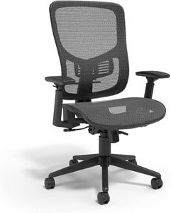 Staples Kroy Ergonomic Mesh Swivel Task Chair, Black (UN59456)