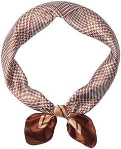 Lourny Bandanas for Men 35" Silk Scarf – Mens Accessories Satin Neck Scarf