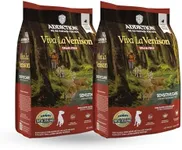 Addiction Viva La Venison Premium Grain-Free Dry Dog Food - Single Protein & Novel Meat with Probiotics - No Chicken, Beef, or Turkey - Ideal for All Dogs & Puppies 4lb - 2 Packs