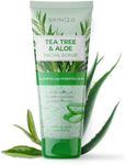 Skin 2.0 Tea Tree & Aloe Exfoliating Scrub - Dermatologist Tested, Multi-Tasking Cleanser, Clears Skin - Anti-Aging, Clean Beauty, Cruelty-Free Korean Skincare for All Skin Types - 6.76 Fl Oz / 200ML