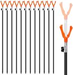 Sonwyoung 12 Pcs 59 Inch Fishing Ro