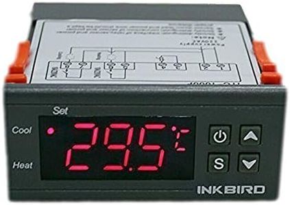 Inkbird 110V All Purpose Digital Temperature Controller Centigrade Thermostat 2 Relays Sensor