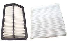 Gopinath Autolink CAR ENGINE AIR FILTER + AC FILTER SET OF 2PCS COMPATIBLE WITH CRETAA DIESEL