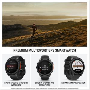 Garmin fēnix 8 GPS Smartwatch 47mm – Slate Gray