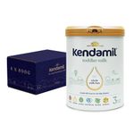 (4x800g) Kendamil Toddler Milk, Stage 3, 6-Pack – British Made, Whole Milk Formula, 12-36 Months – Vegetarian, No Palm Oil, No GMOs –with Omega 3 DHA, Omega 6 ARA and Prebiotics