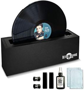 Retro Musique ‘’ Vinyl Record Cleaning System to Clean Professionally and Restore Your Records whilst Protecting the Centre Record Label