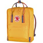 FJÄLLRÄVEN F23620-141-907 Kånken Rainbow, Warm Yellow/Rainbow Pattern, One Size