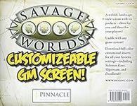 Savage Worlds Customizable GM Scree