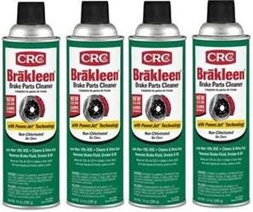 CRC Brakleen 05050 Brake Parts Cleaner 14 Ounce Aerosol Can (Pack of 4)