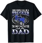 Trucking Tansporter Tee Truck Driver Trucker Dad OTR Driver T-Shirt