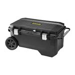 STANLEY FATMAX Pro Rolling Toolbox Chest, Heavy Duty Metal Latch, Portable Tote Tray for Tools and Small Parts, 1-94-850