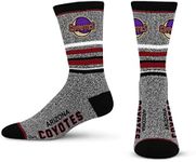 For Bare Feet 5 Star Marbled Crew Sock NHL