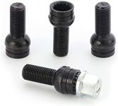 Knpwer 4 Pcs Locking Wheel Nut Set,