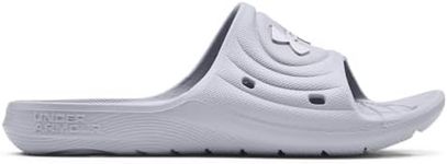 Under Armour UA B Locker IV SL, Sandals Boy's, Mod Gray/Mod Gray/White, 13.5 UK