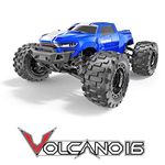 Redcat Racing Volcano-16 1/16 Scale Monster Truck - Blue, 14+