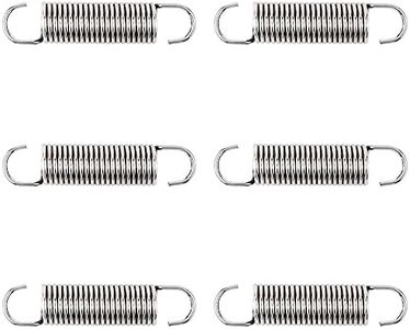 GNPADR 3inch(6Pcs) Stainless Steel Protective Coated Replacement Furniture Tension Springs for Recliner Sofa Bed