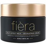 Fièra Neck Firming & Tightening Cream - Anti Aging Moisturizer for Neck - With Glycolic & Hyaluronic Acid, Squalane, Willow Bark Extract - 50 ML