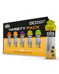 Science In Sport GO Isotonic Energy Gels, Running Gels with 22g Carbohydrates, Low Sugar, Variety Pack of Assorted Flavours, 60ml Per Serving (20 Pack)