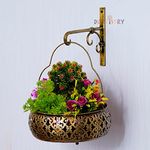 Discount ARA™ Flower Basket for Home Decor/Wall Hanging Basket for Home Decoration/Outdoor Hanging Basket