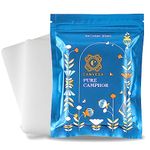 Camveda Pure Camphor Slabs 100g I 100% Pure Camphor, No Chemicals, Toxin free (Single Pack)