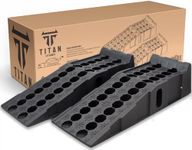 Xtremeauto TITAN 8 Ton Heavy Duty Plastic Car Ramps - Durable Garage Ramps for Vehicle Lifting, Workshop Service, Car Maintenance & Repair and Trailer Use 2PC (92cmx35cmx31cm)