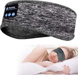 Sleep Headphones Bluetooth 5.2 Headband, Sports Wireless Earphones Music Sleeping Eye Mask Earbuds with HD Stereo Speaker for Mom Women Men Teen Running Cool Gadgets Unique Gifts