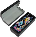 AiYuanzsh 5D DIY Diamond Painting Eyeglass Case – Goldfish Design Handmade Diamond Art Sunglasses & Glasses Storage Box, Art Craft Gift for Adults, Travel Eyewear Case