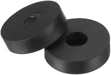 PATIKIL Vibration Isolation Washer 1.2" OD 0.4" ID 0.3" Thick, 8 Pack Rubber Round Anti Mechanical Damping Feet Pads, Black