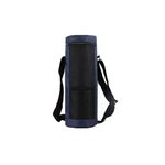 zalati Bottle Carry Bag Insulated Inner Keep Cool Warm with Strap for Drink Travel Picnic Carrier Tote - Blue