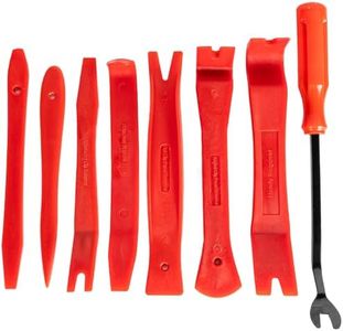 Auto Trim Removal Tool Set (No Scratch Plastic Pry Tool Kit) - Auto Trim Tool Kit Car Tools, Easy Door Panel Removal Tool, Fastener Removal, Clip, Molding, Dashboards, Interior Trim Tools