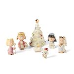 Lenox 6406565 Peanuts 7-Piece Christmas Pageant Figurines