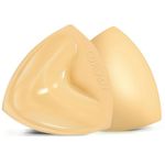 Curlady 2025 Strapless Sticky Bra - Reusable Adhesive & Backless Bra for Women, Invisible Push Up Stick On Boobs(2 Pack) Beige