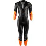 Huub Mens Araya Wetsuit - Black Orange - Easy Stretch Mens Size - MT