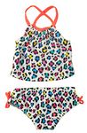 OshKosh B'Gosh Baby Girls Animal Print 2pc Tankini Swimsuit Set