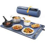 iTRUSOU Electric Warming Tray - Whole-Surface Heating, Rollable & Portable, Premium Nano-Material, 3 Temperature Settings, Auto Shut-Off - Ideal for Gatherings, Parties, and Everyday Use