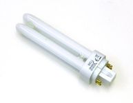 2X 13 watt Energy Saving Lamp CFL 4 pin 13W Cool White 840 G24q-1 Double Turn BELL