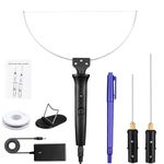 8 in1 Foam Cutter, Wimayo 18W Electric Styrofoam Cutter Foam Cutting Pen, Hot Wire Foam Cutting Tool Kit for Foam Board Carving, DIY Crafts