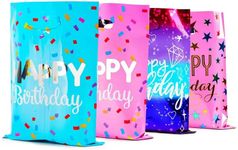 FLYOME Party Favor Bags for Kids Birthday, Perfect for Birthday Party Supplies Return Gift Bags, 40 Pcs